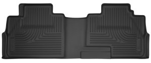 Lincoln MKX Floor Mat - Rear - Husky Liners - X-Act Contour - Black - `07-`15